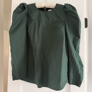 Anna Cate | Hunter Green Karah top - size XS